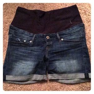 H&M Mama Maternity Denim Shorts